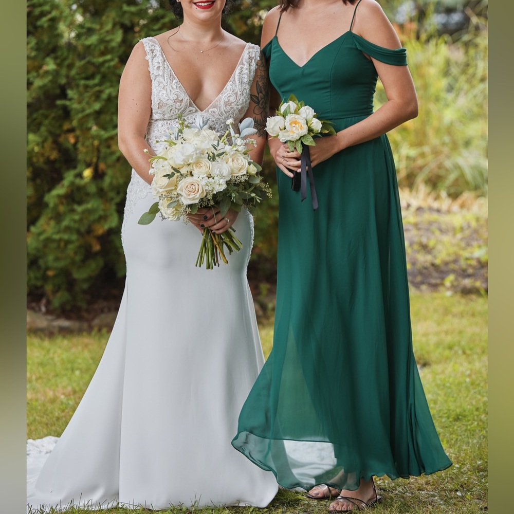 Dark Green Formal Dress